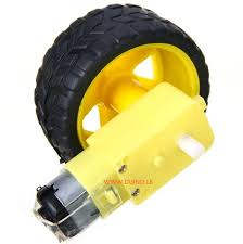 DC Motor with wheel