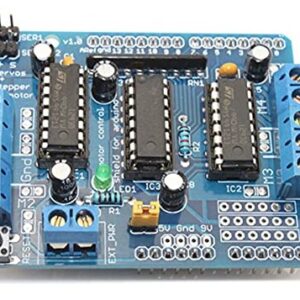 L293D motor driver arduino shield